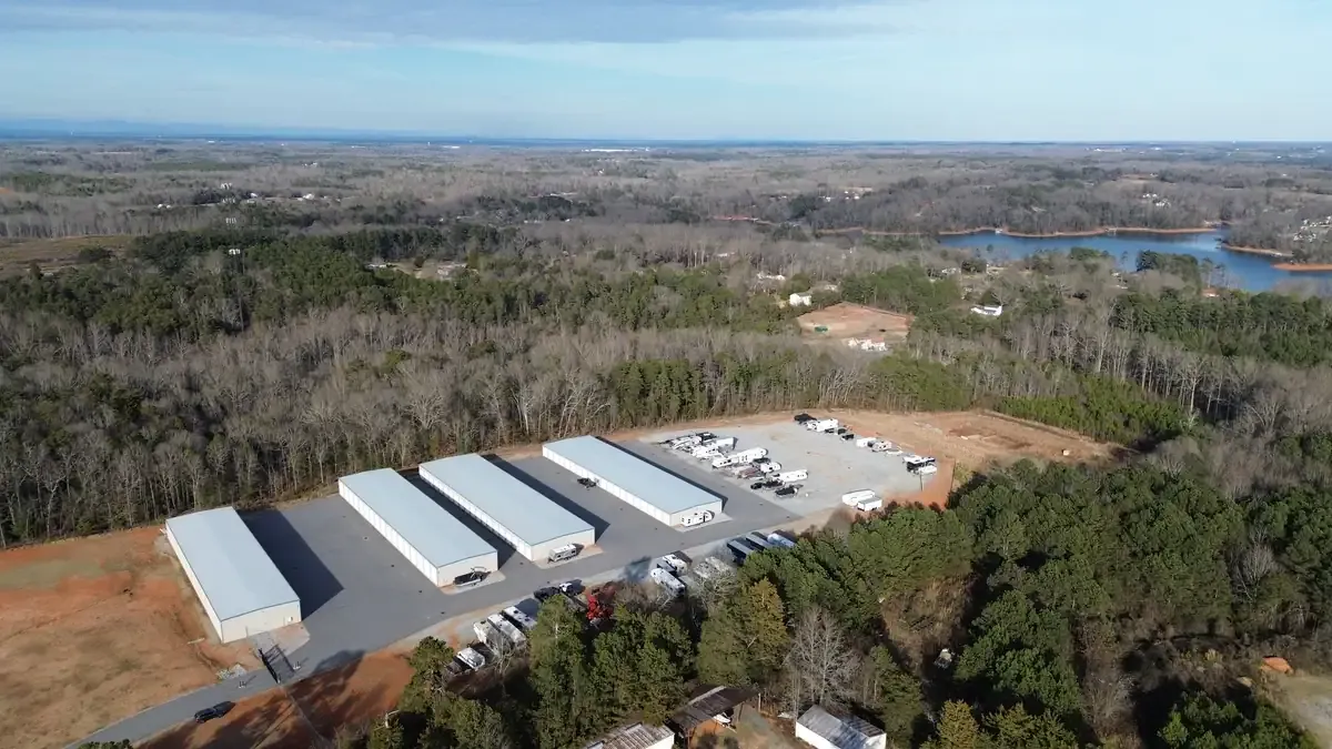 Aerial view of Iron Harbor